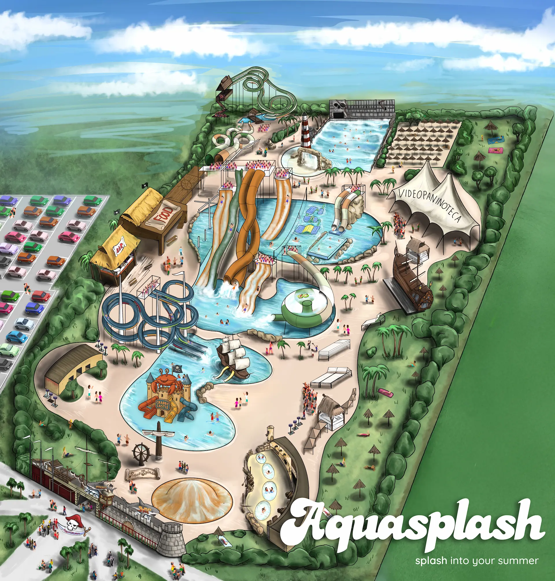 Mappa Aquasplash
